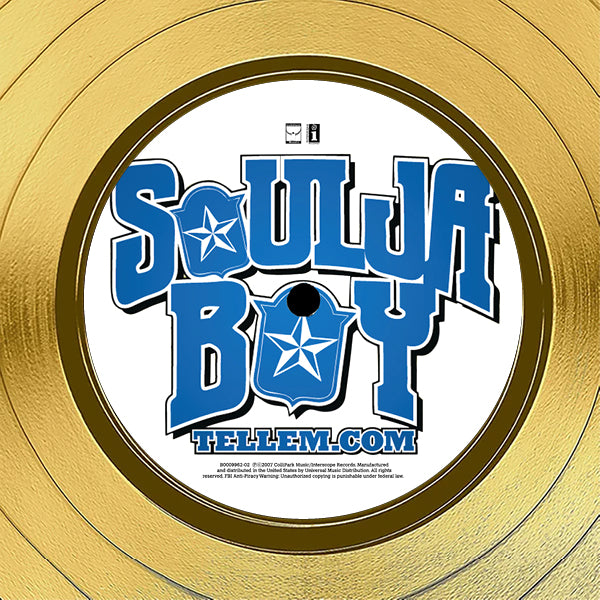 Soulja Boy - souljaboytellem.com Gold LP Limited Signature Edition