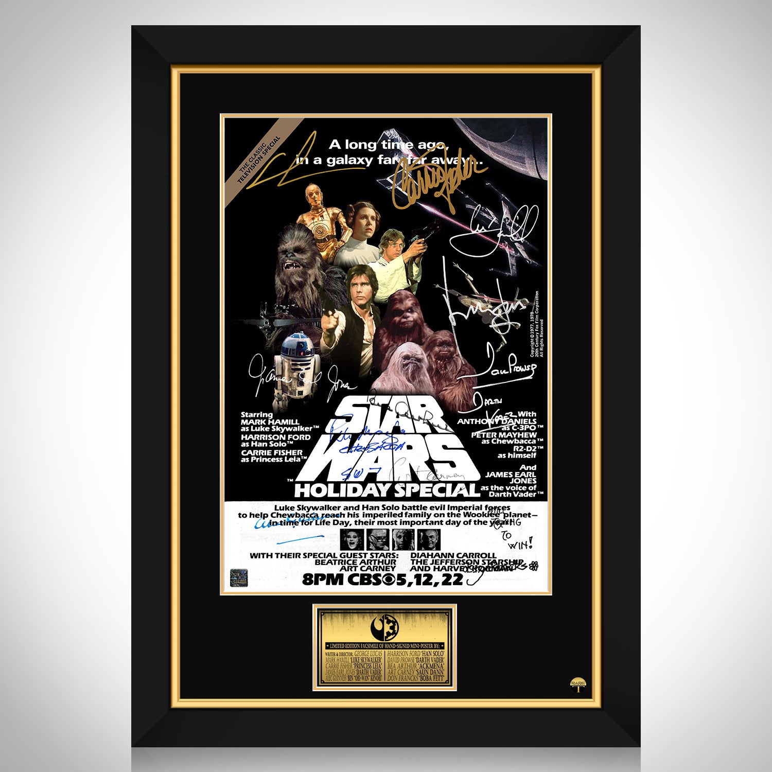 Star Wars Holiday Special Mini Poster Limited Signature Edition Custom ...