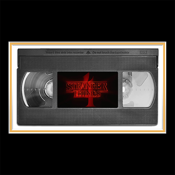 Stranger Things 4 Photo & VHS Limited Signature Edition Custom Frame