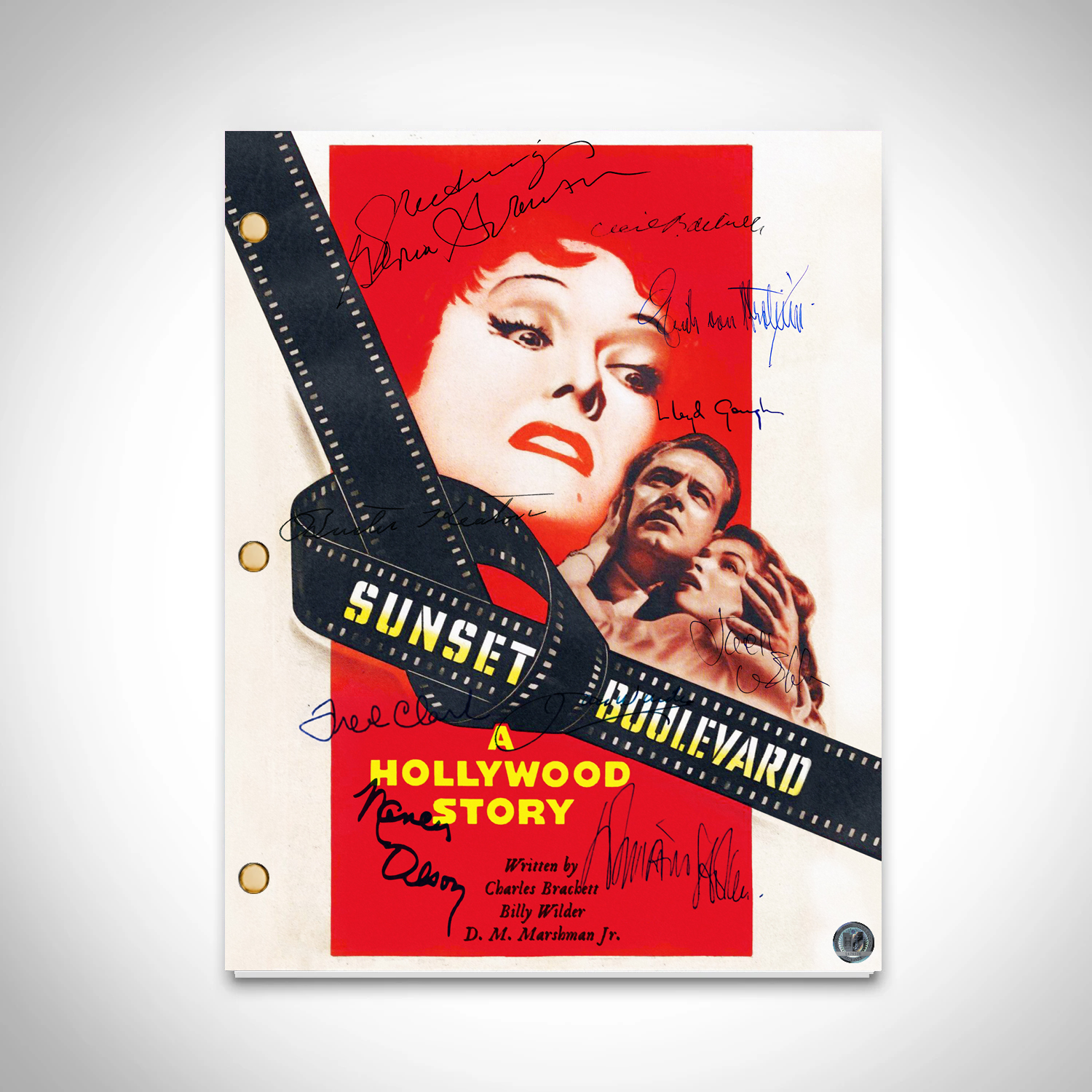 sunset boulevard creative writing