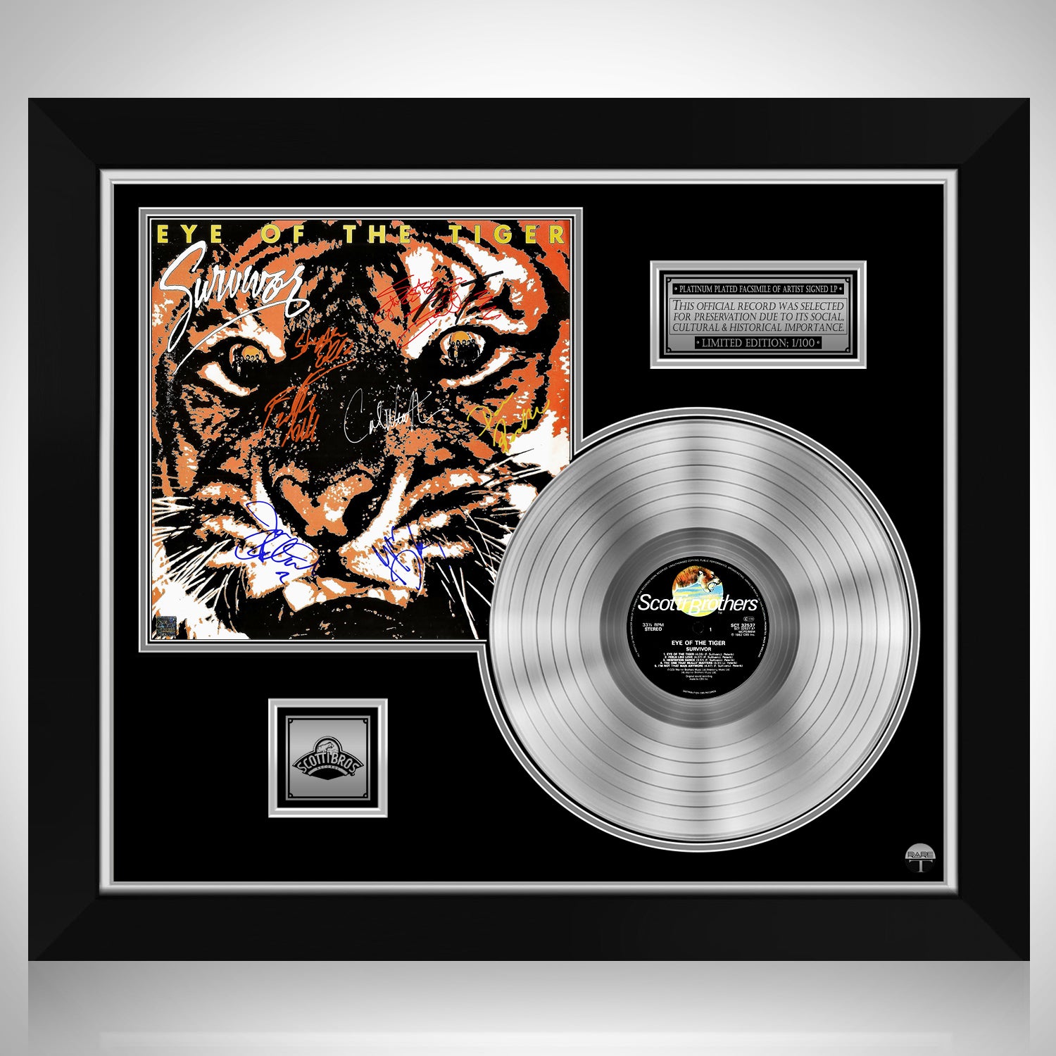 Survivor Eye of the Tiger 1982 Vinyl LP Rocky American 