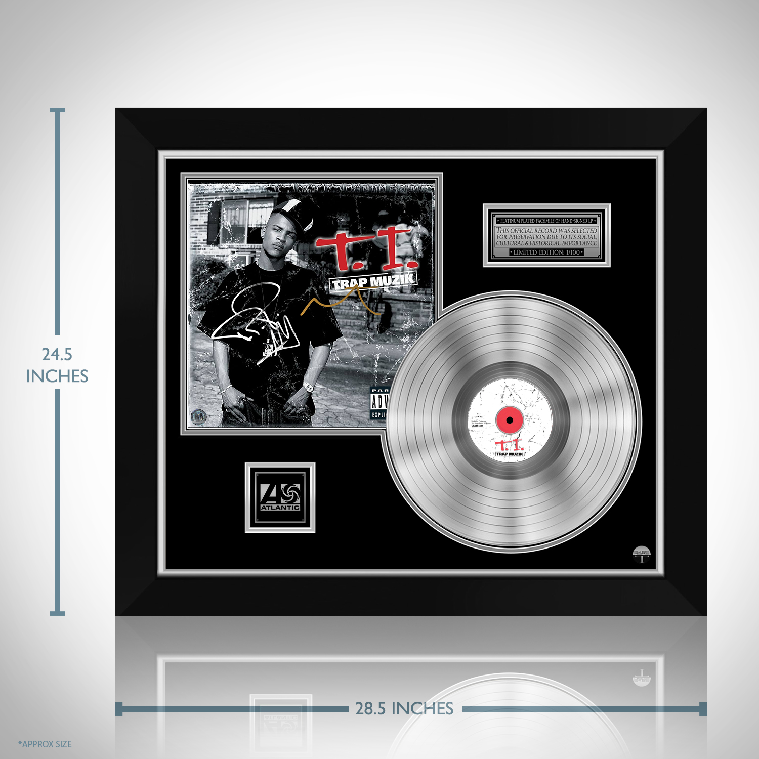 T.I. - Trap Muzik Platinum LP Limited Signature Edition Custom