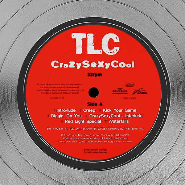 TLC Crazy Sexy Cool Platinum LP Limited Signature Edition Custom