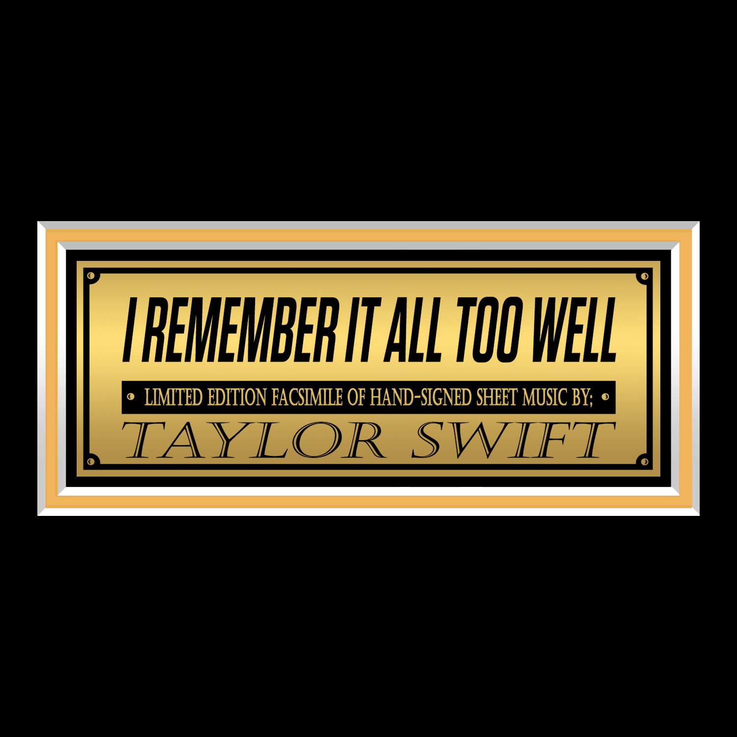 I remember it All too well Taylor Swift Sticker