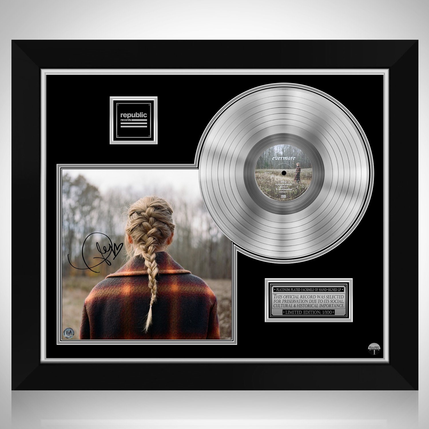 Taylor Swift 'Evermore' Vinyl Record 2LP