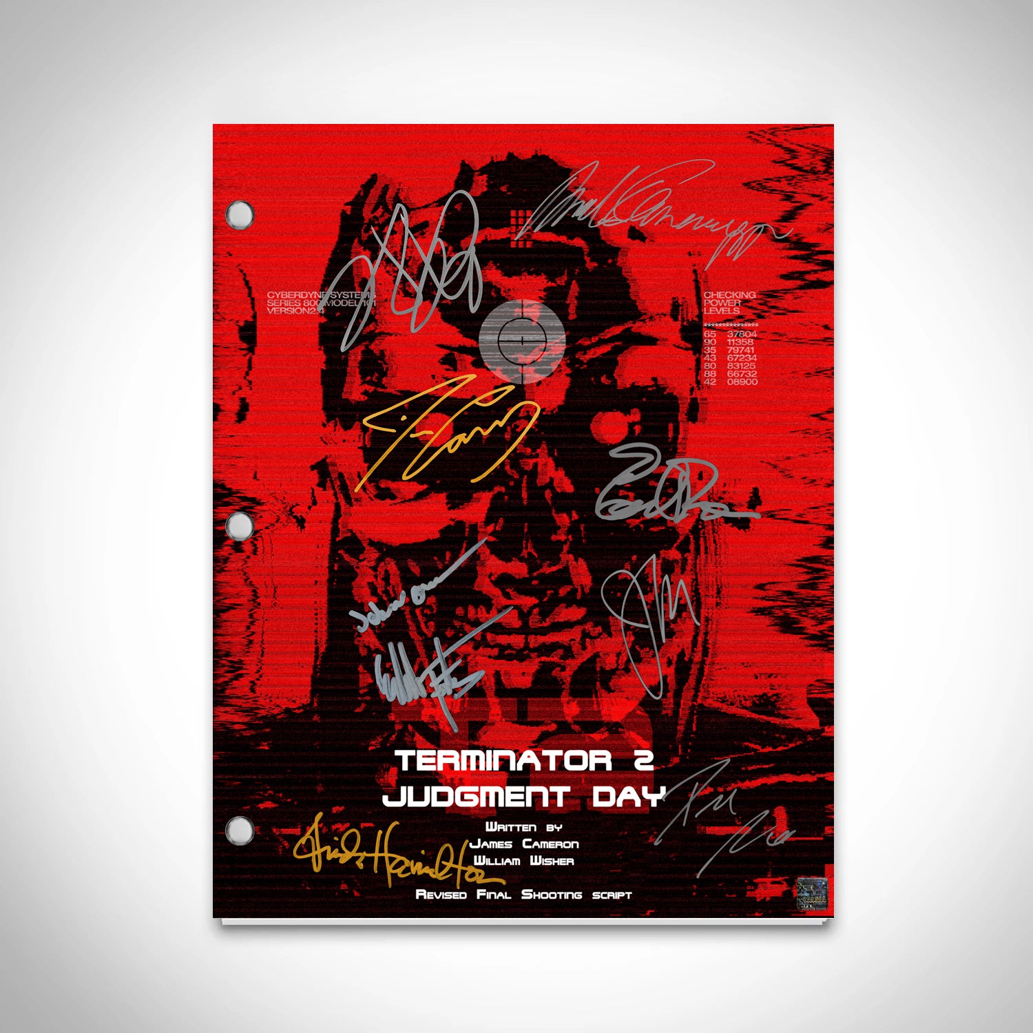 Terminator 2: Judgment Day Script Limited Signature Edition 