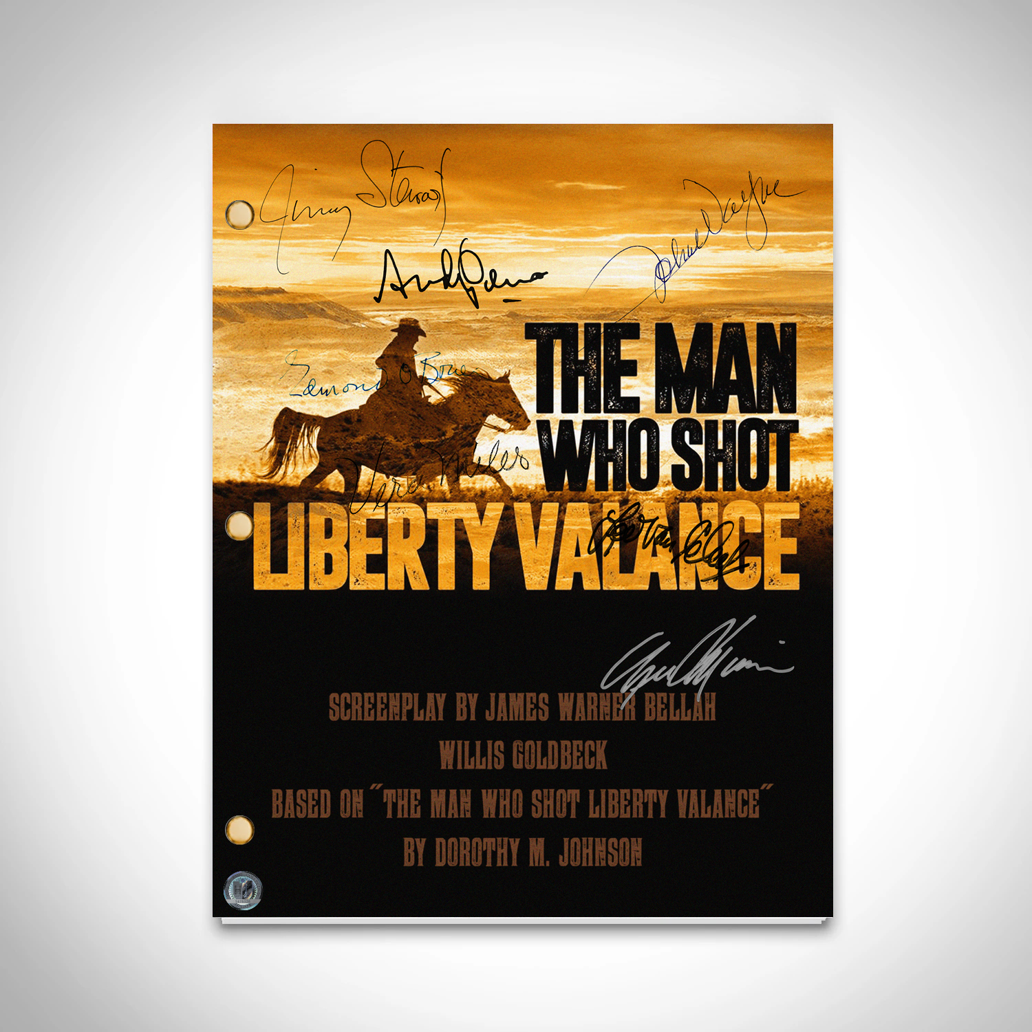 The Man Who Shot Liberty Valance Transcript Limited Signature Edition ...