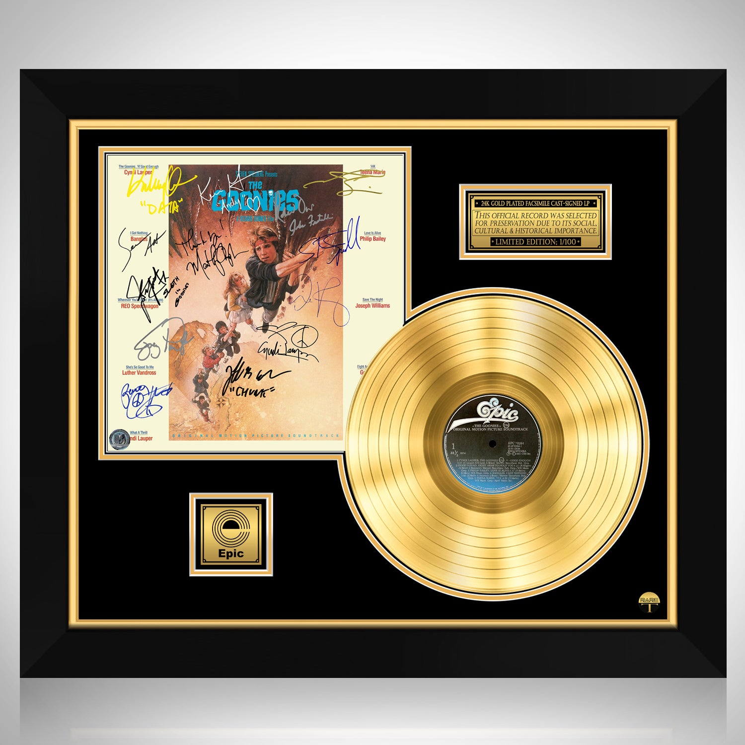 The Goonies - Original Motion Picture Soundtrack Gold LP Limited ...