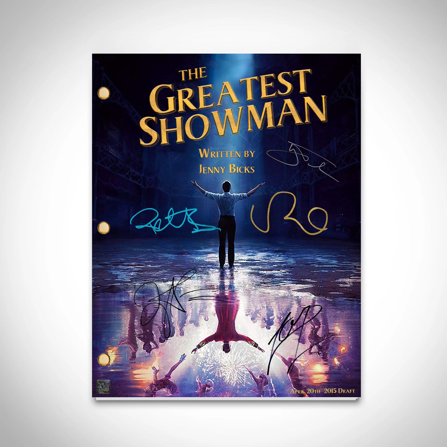 The Greatest Showman Script Limited Signature Edition | RARE-T