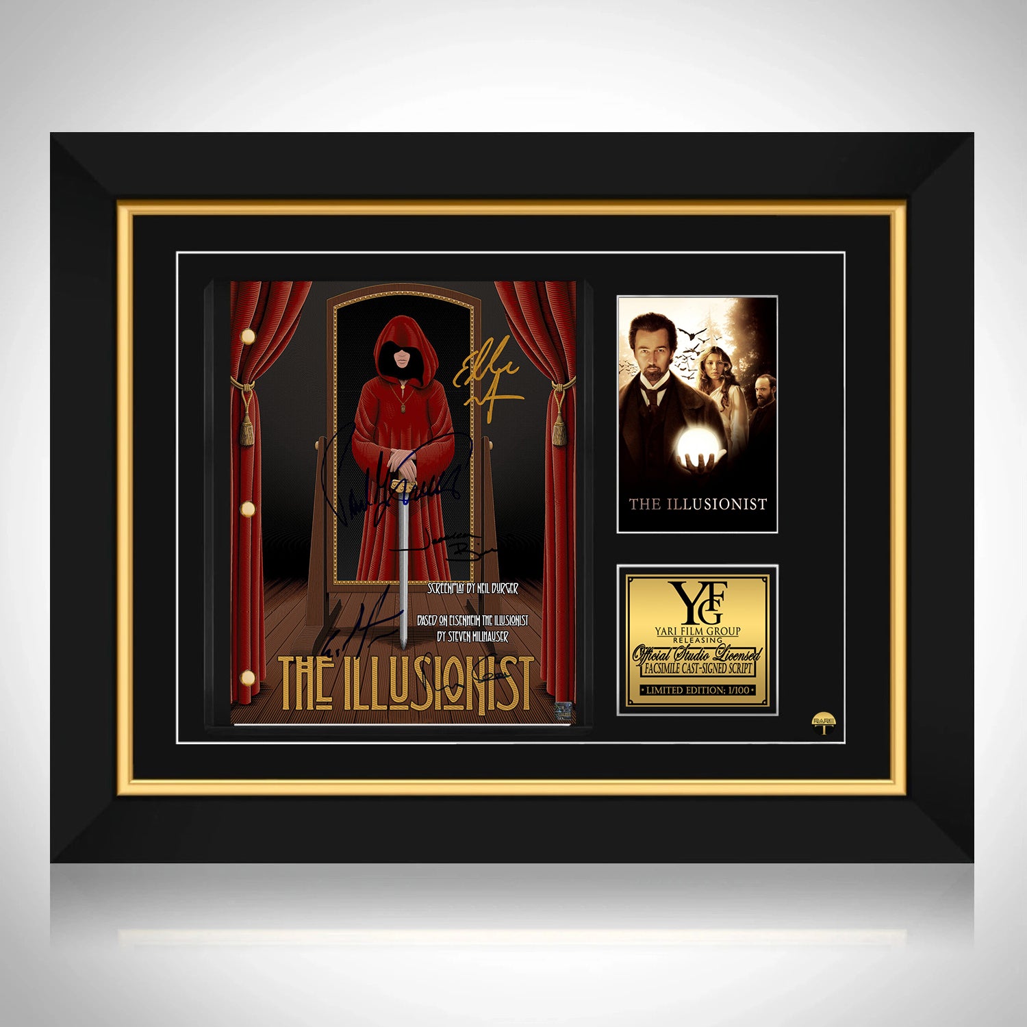 The illusionist Script Limited Signature Edition Custom Frame | RARE-T