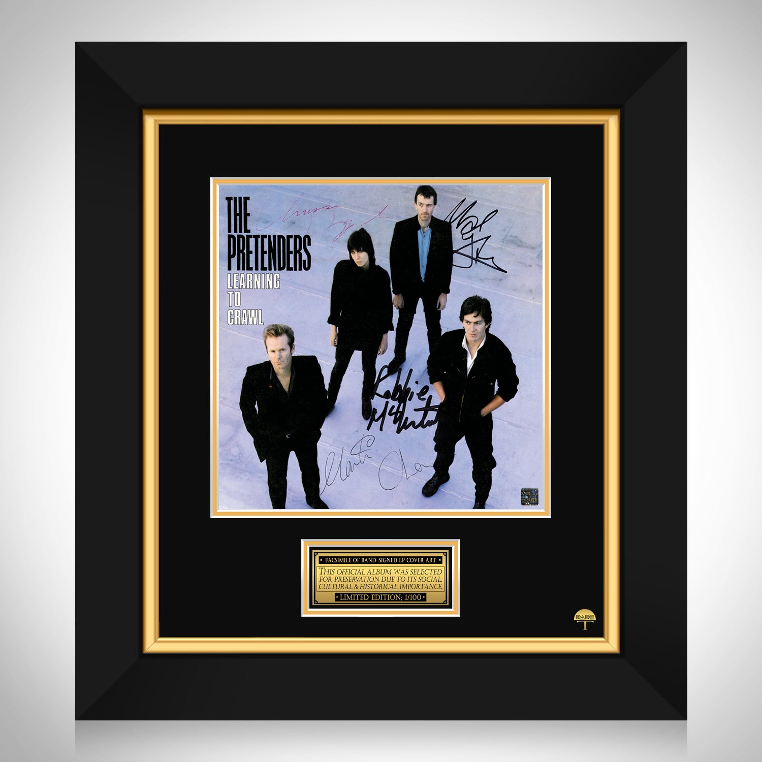 The Pretenders - Learning to Crawl LP Cover Limited Signature Edition ...