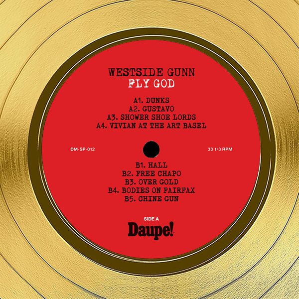 Westside Gunn - Flygod Gold LP Limited Signature Edition Custom
