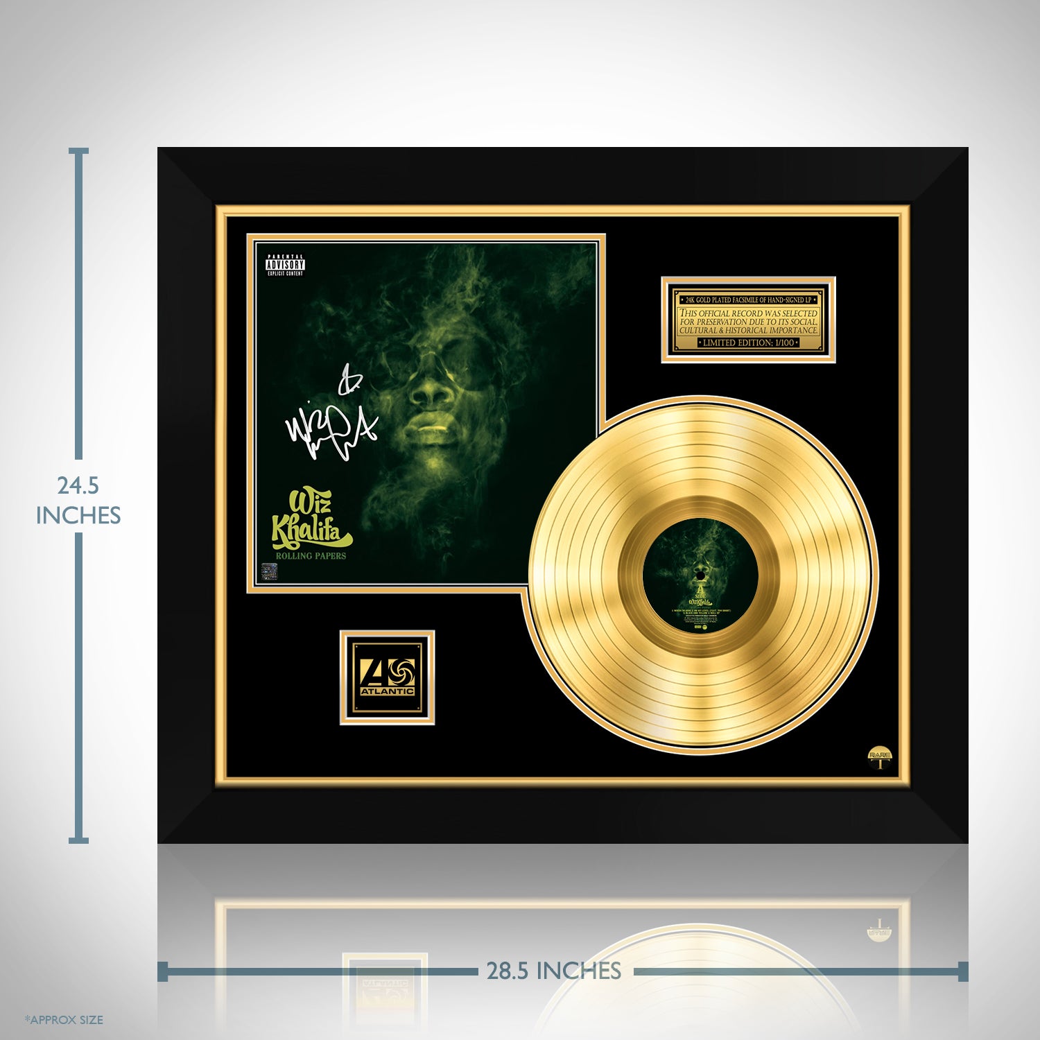 Wiz Khalifa - Rolling Papers Gold LP Limited Signature Edition 