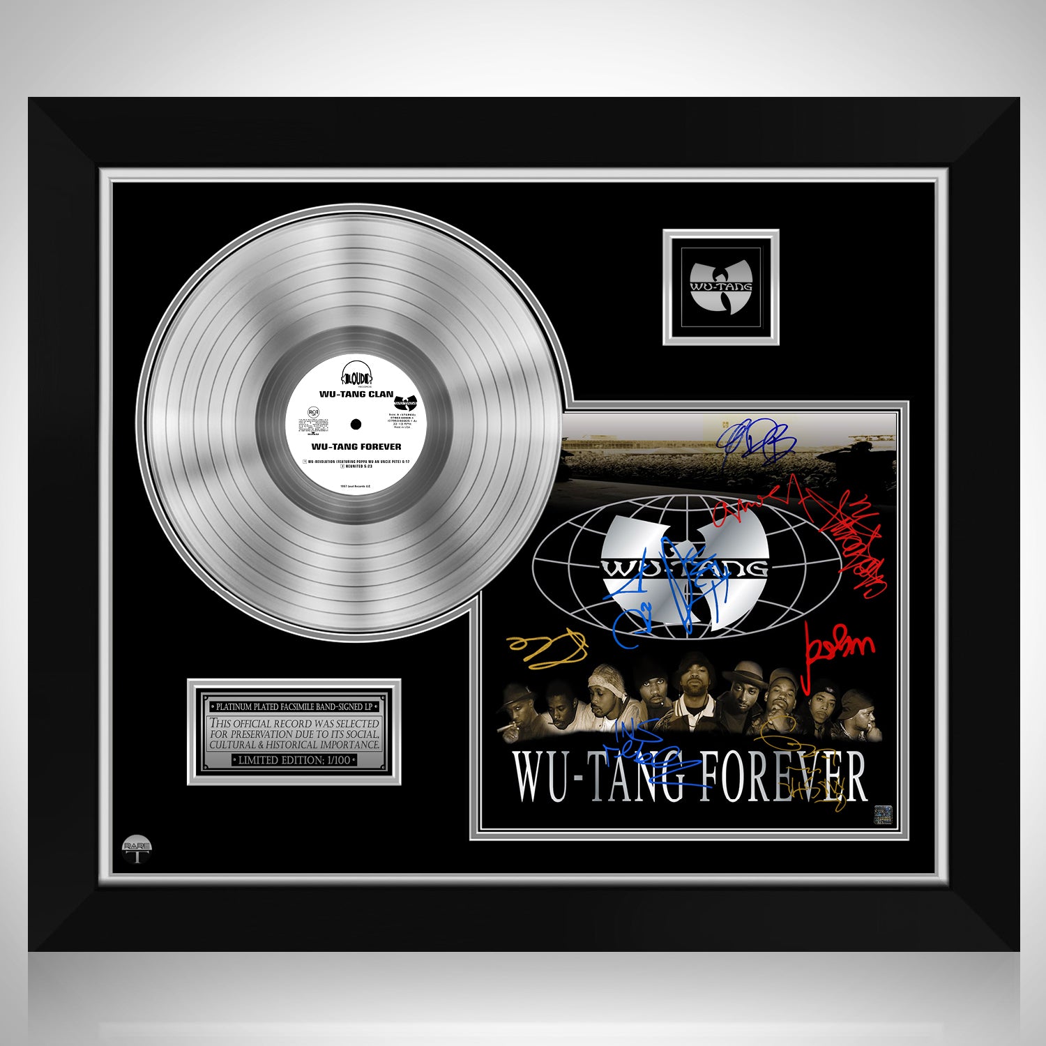 Wu-Tang Clan - Wu-Tang Forever Platinum LP Limited Signature 