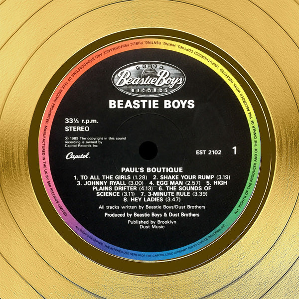 Paul's Boutique Beastie Boys Vinyl Sticker 