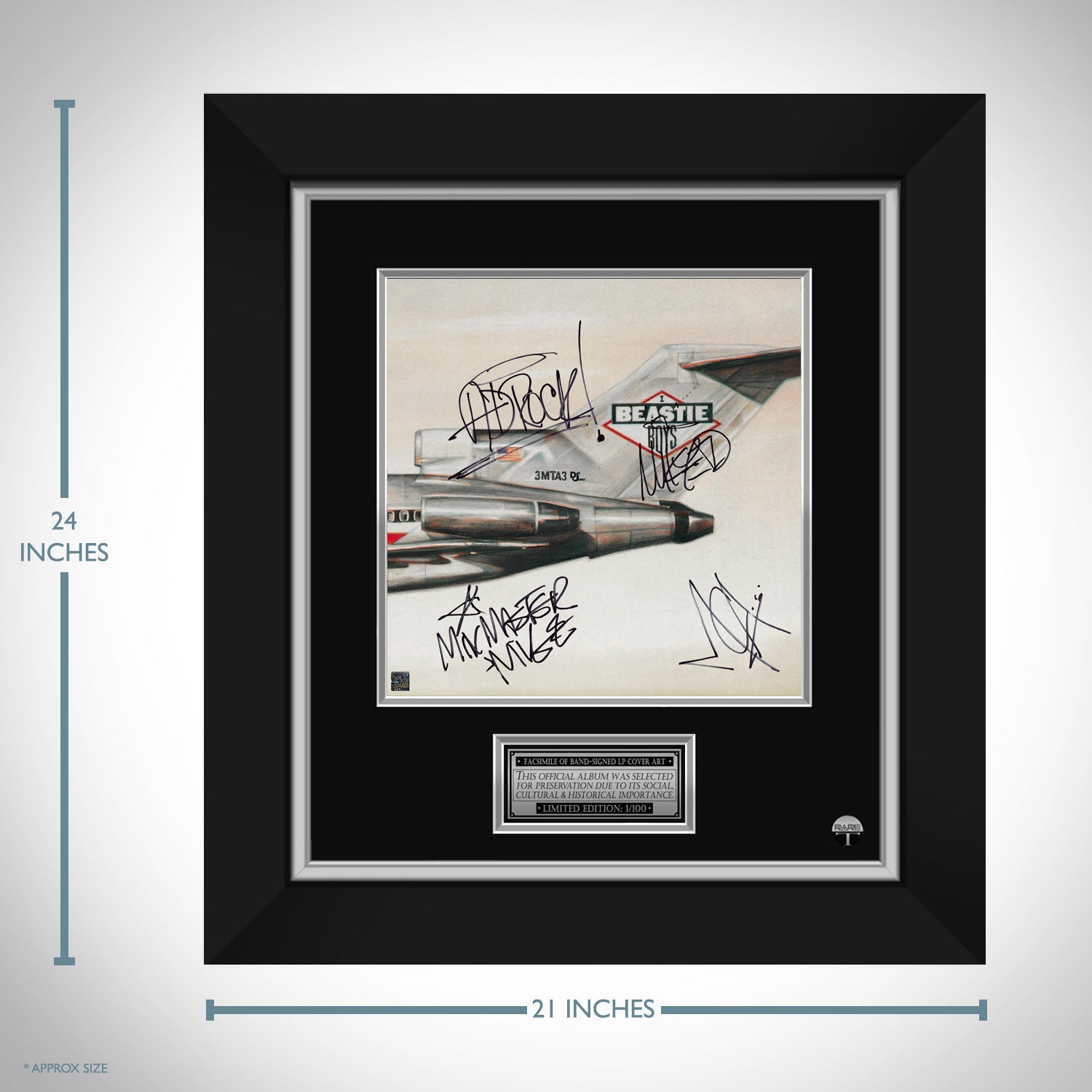 Beastie Boys License to Ill LP Cover Limited Signature Edition