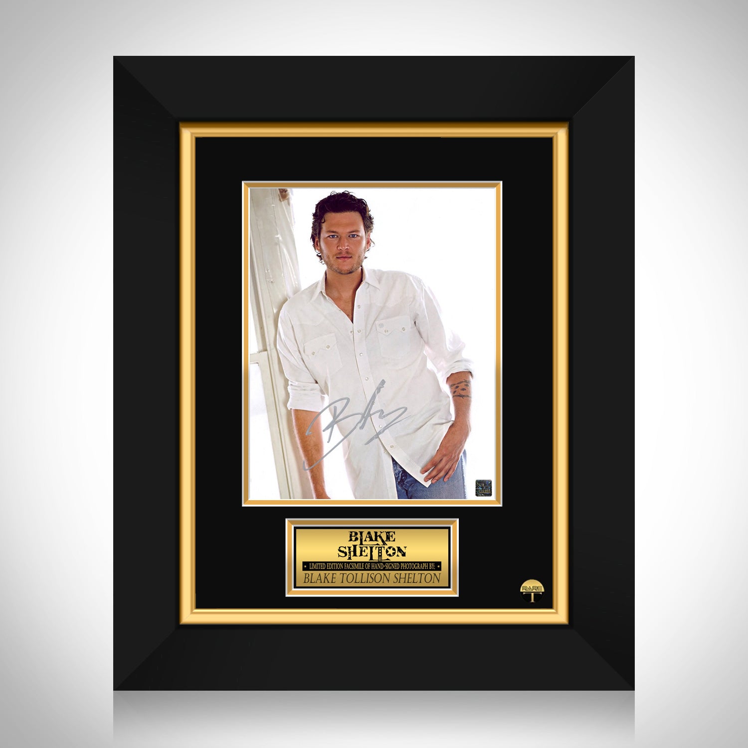 Blake Shelton Limited Signature Edition Photo Custom Frame | RARE-T