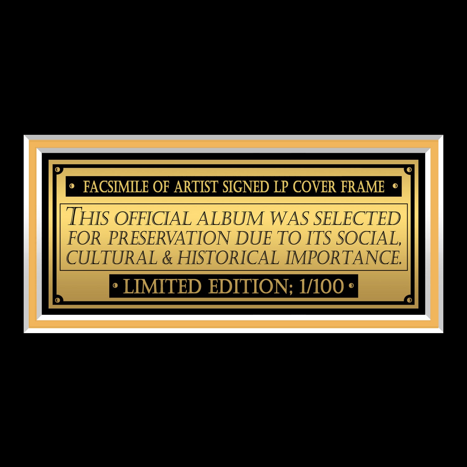 Survivor - The Eye of the Tiger LP Cover Limited Signature Edition Custom  Frame