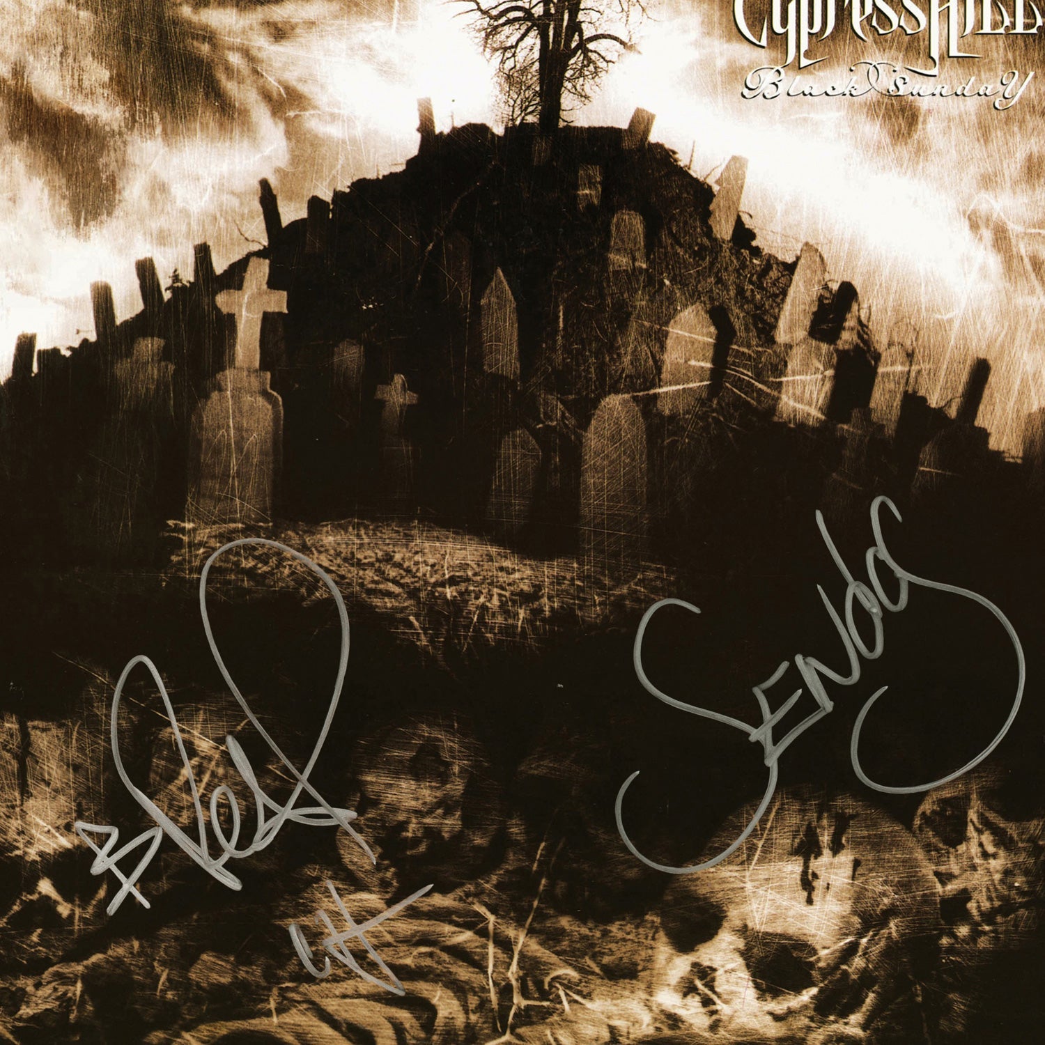 Cypress Hill - Black Sunday Gold LP Limited Signature Edition 
