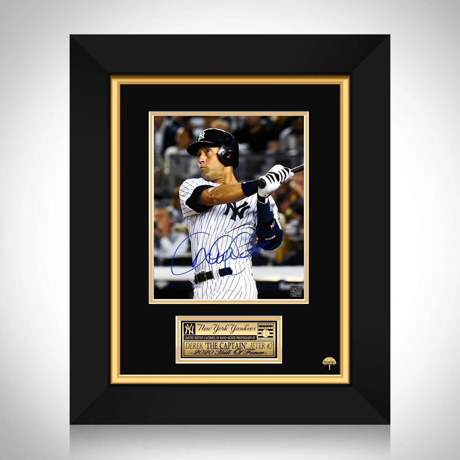 Derek Jeter New York Yankees Signed Jersey Framed