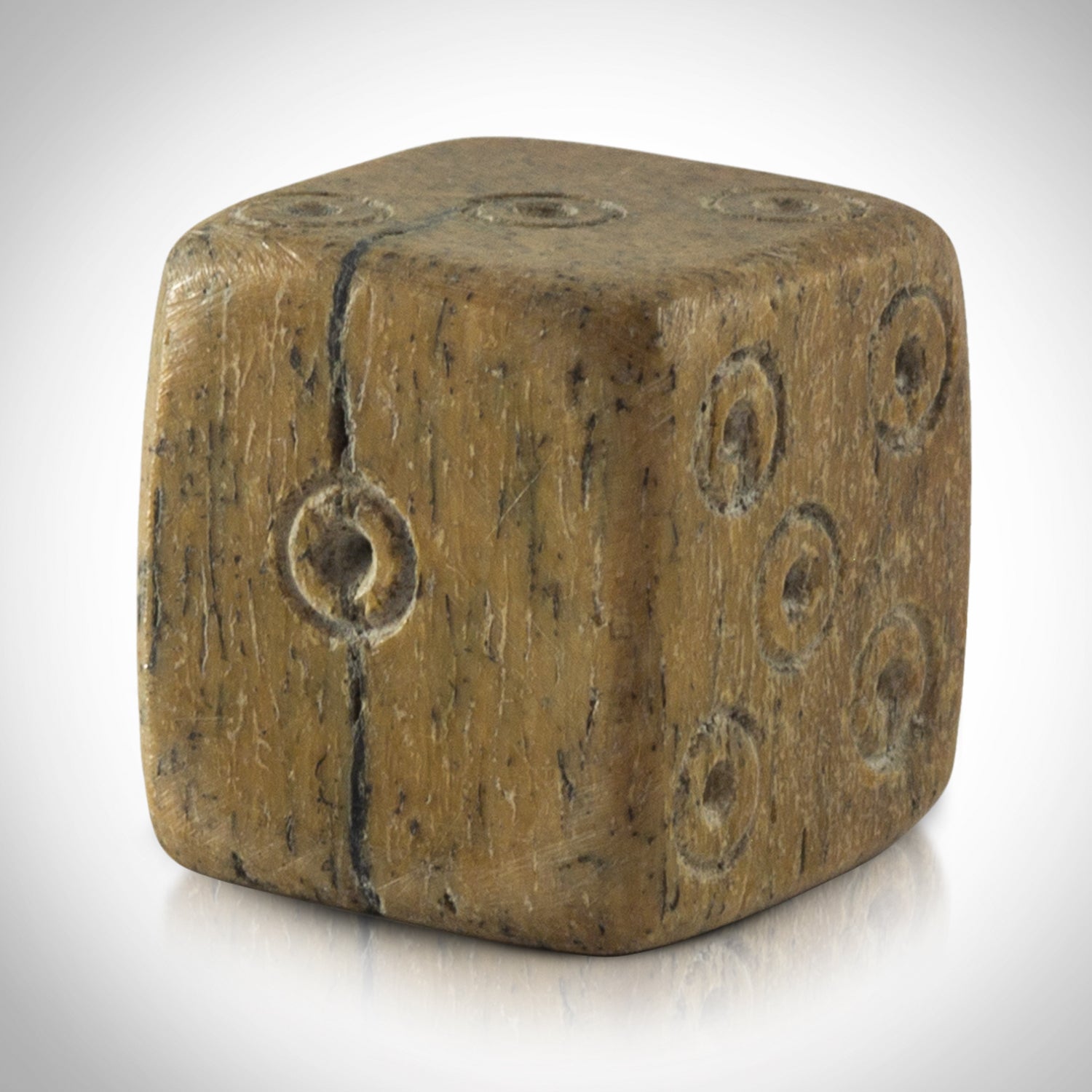 ancient egyptian dice, an ancient 100bc 100ad pair of bone dice from  alexandria marble dice