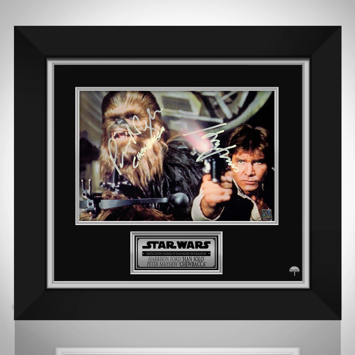 Star Wars Han Solo & Chewbacca Photo Limited Signature Edition Custom ...