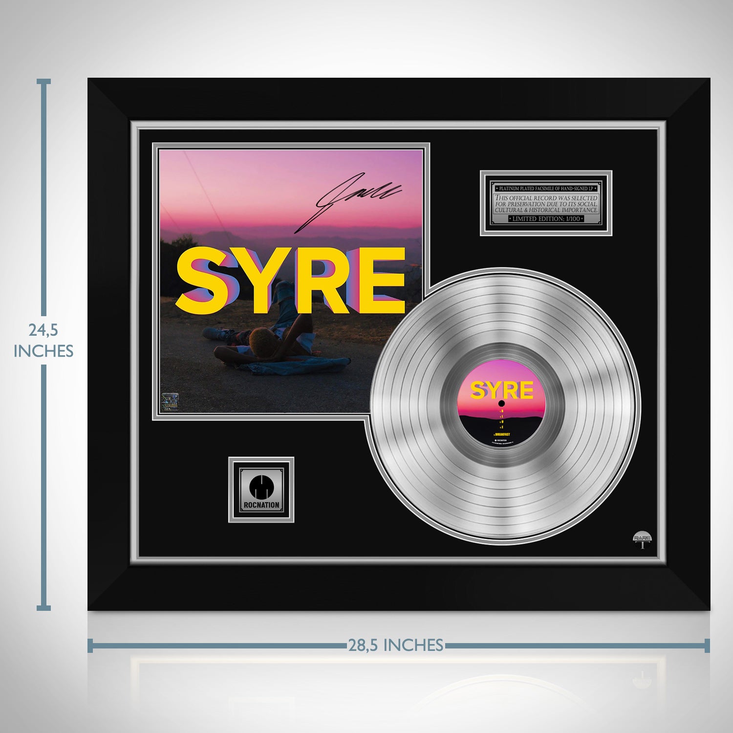 - Platinum LP Signature Edition Custom Frame | RARE-T