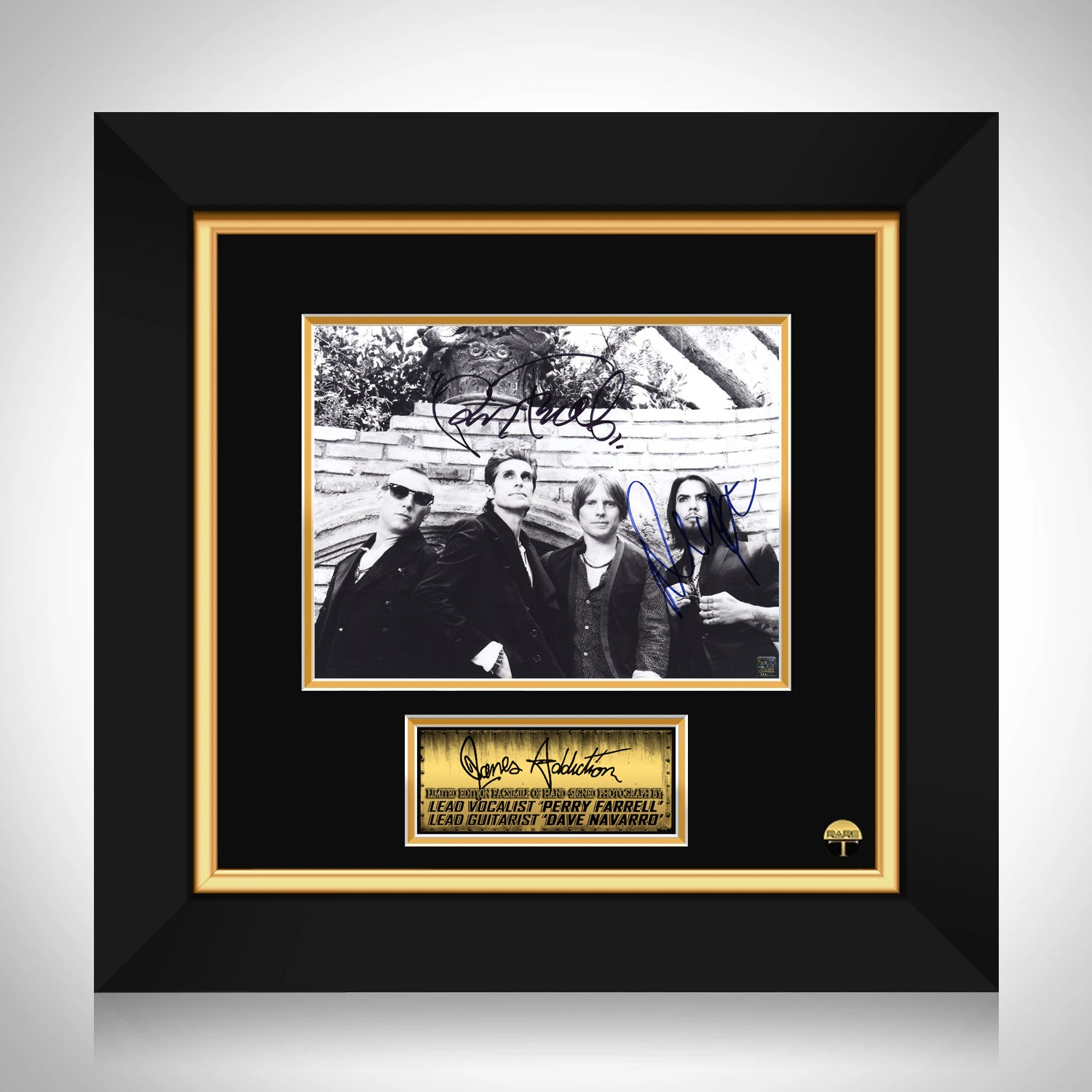 Jane's Addiction Photo Limited Signature Edition Custom Frame | RARE-T