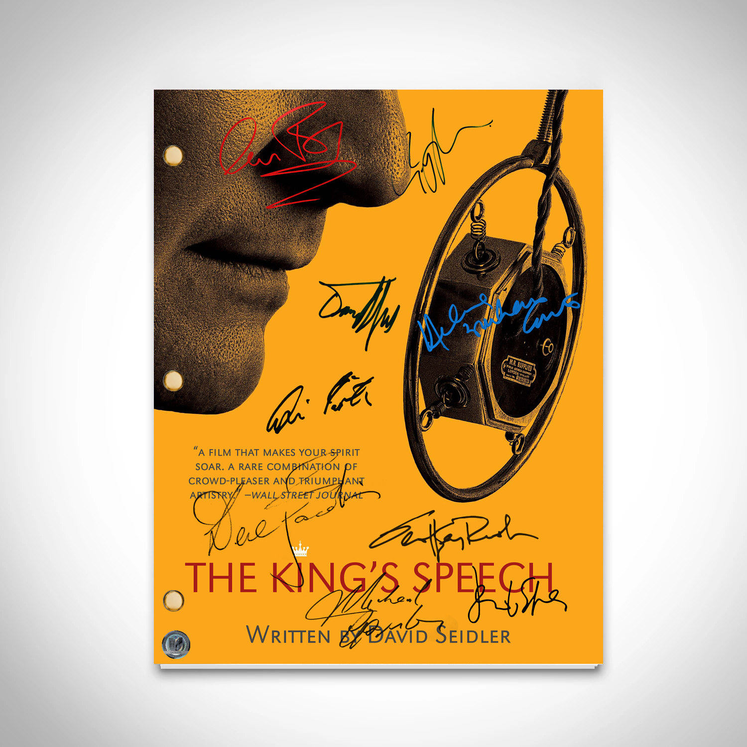 the king's speech script