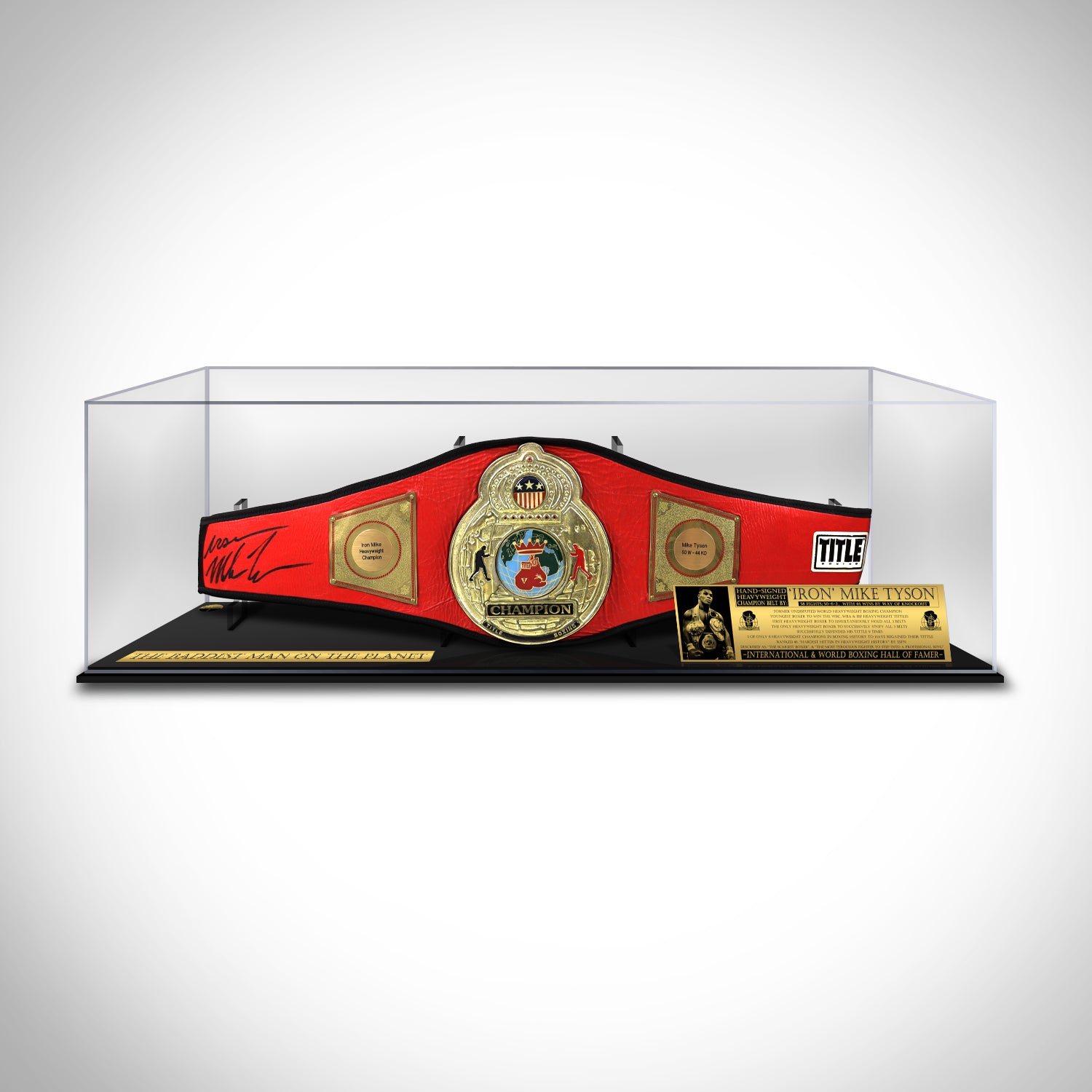 Hook Signed AEW Plastic Champions Belt (PSA)