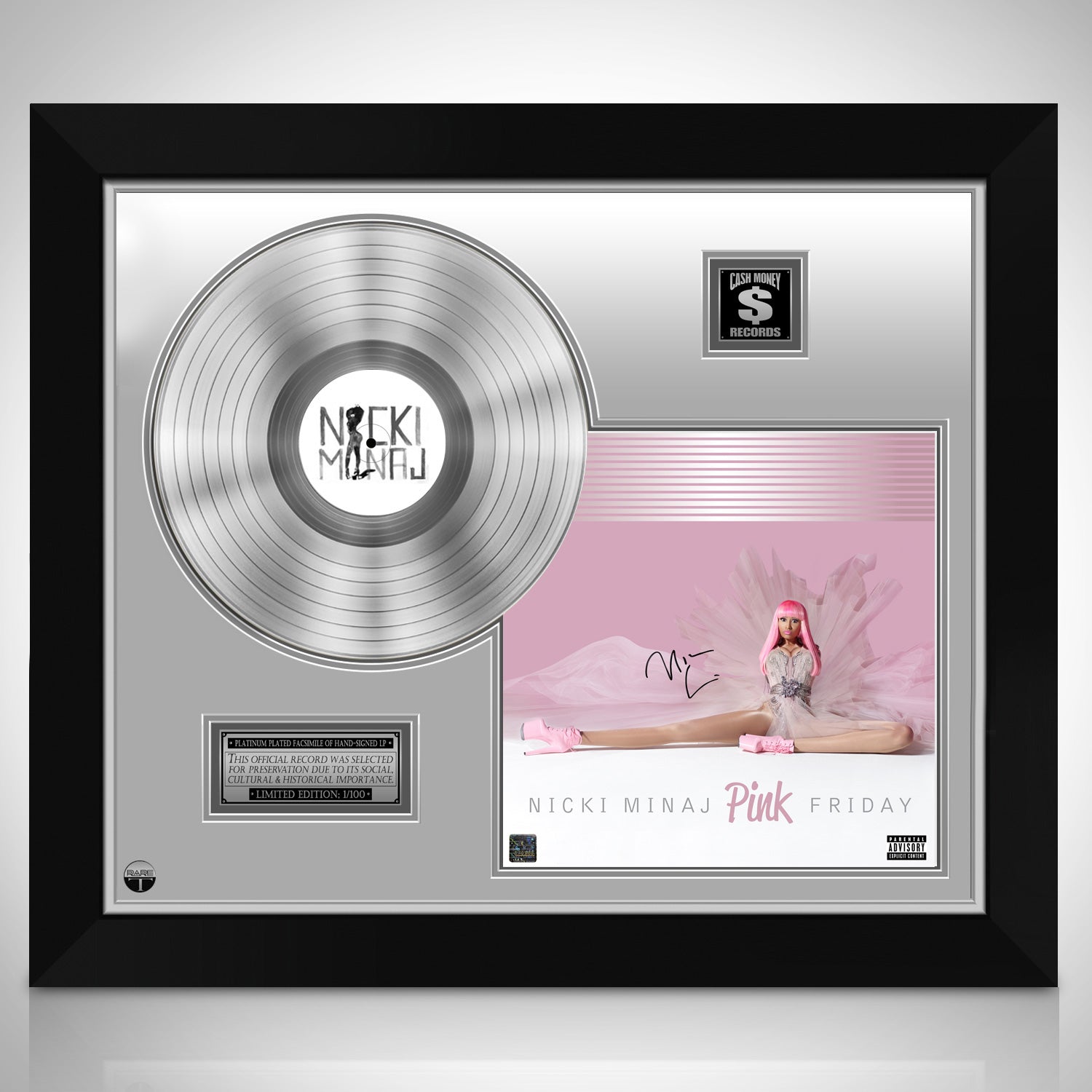 Nicki Minaj - Pink Friday Platinum LP Limited Signature Edition