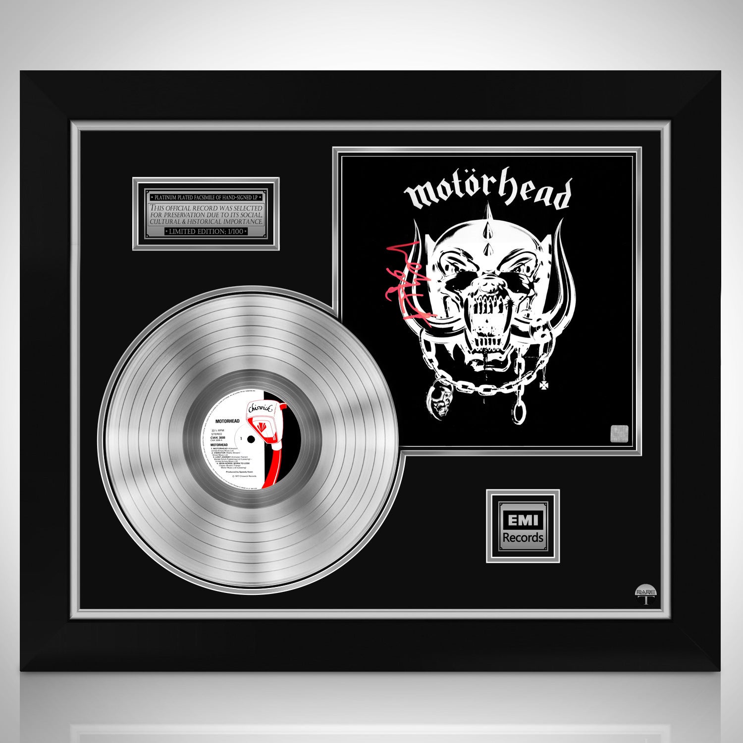 Motorhead Motorhead Lemmy Kilmister Platinum LP Limited 