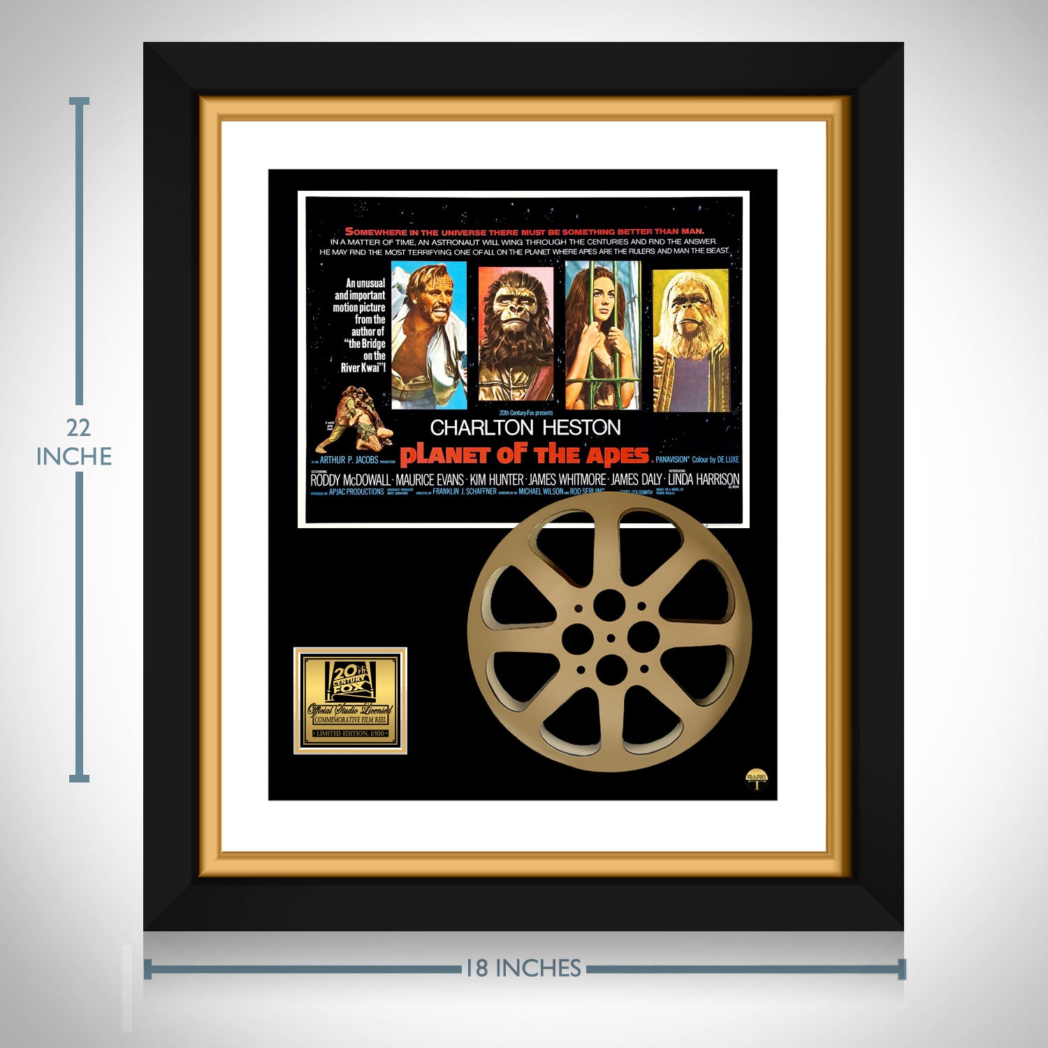 Planet Of The Apes - Exclusive Limited Edition Movie Reel Prop