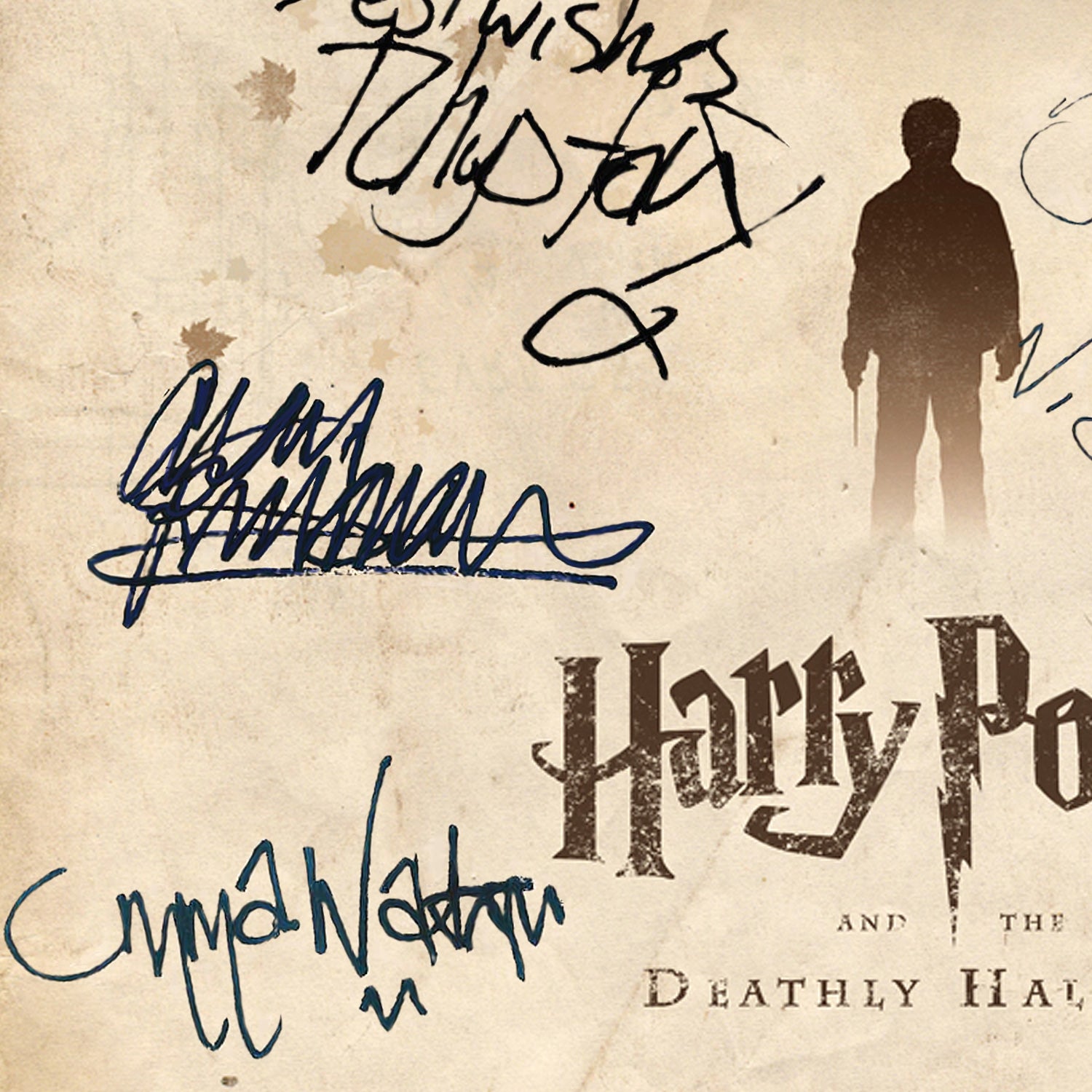 100ct Harry Potter Signature Stickers