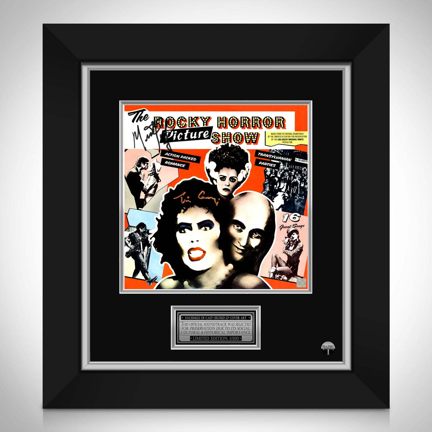 Rocky Horror Picture Show Soundtrack Limited Signature Edition LP Cover ...