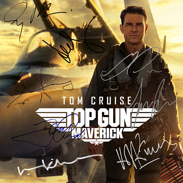 Top Gun Maverick - Original Motion Picture Soundtrack LP Cover Limited  Signature Edition Custom Frame