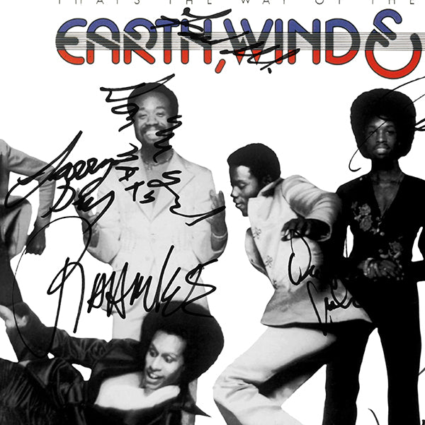 Earth, Wind and Fire - That's The Way Of The World Limited Signature  Edition LP Cover Custom Frame | RARE-T