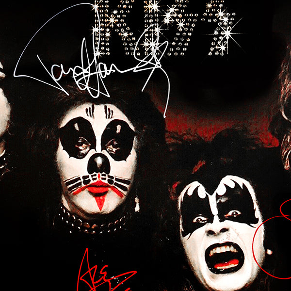 Kiss (1974) Self-titled Gold LP Limited Signature Edition Custom 