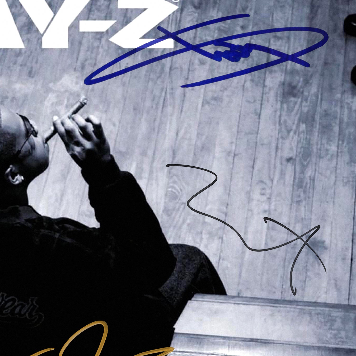 Jay-Z The Blueprint LP Cover Limited Signature Edition Custom