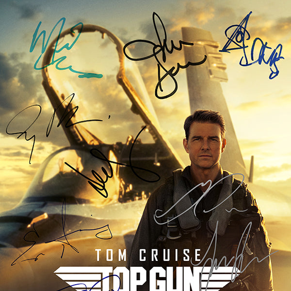 Top Gun Maverick - Original Motion Picture Soundtrack LP Cover Limited  Signature Edition Custom Frame