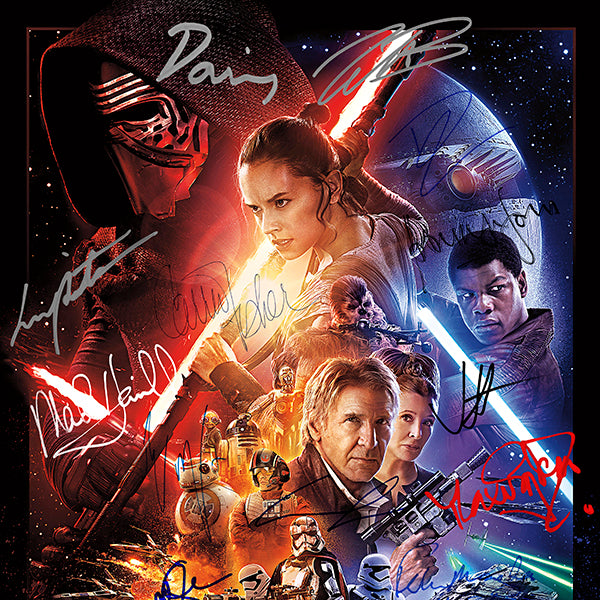 Star Wars: The Force Awakens Theatrical Poster First Look, In-theater  Exclusives and More