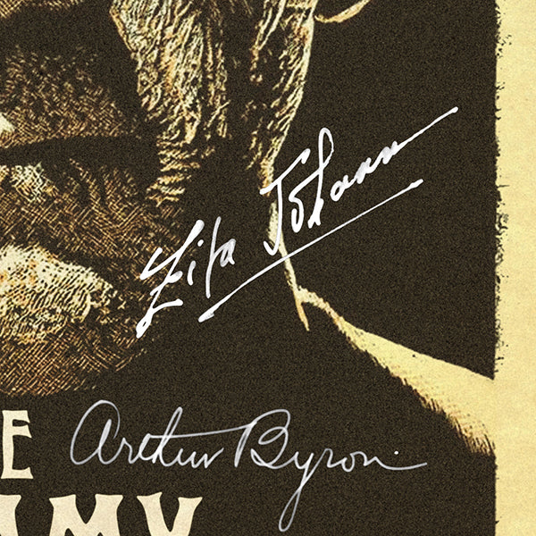 The Mummy (1932) Transcript Limited Signature Edition Custom Frame 