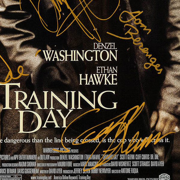 denzel washington training day poster