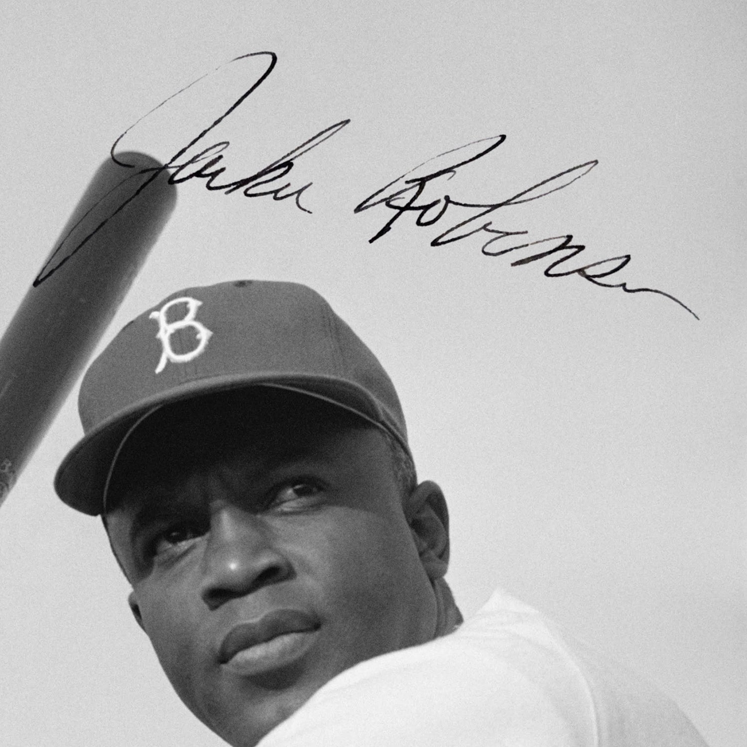 Sold at Auction: JACKIE ROBINSON Cut Facsimile Autographed Custom Portrait Baseball  Card