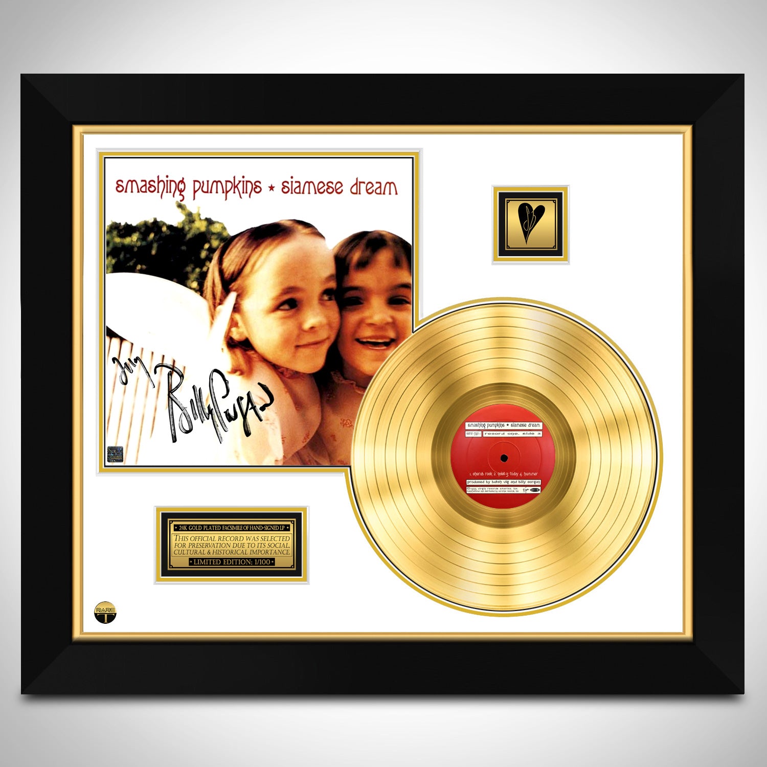 Smashing Pumpkins Siamese Dream Gold LP Limited Signature 