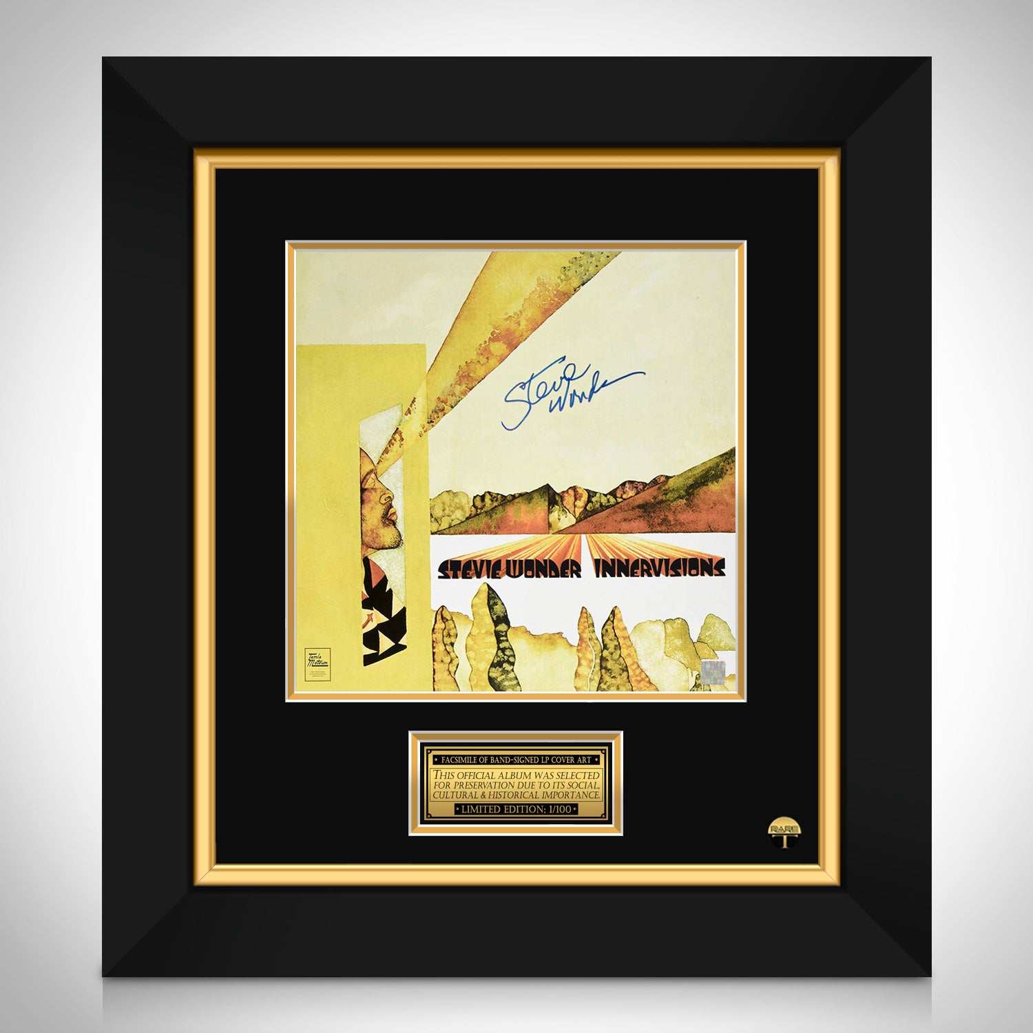 Stevie Wonder Innervisions Limited Signature Edition LP Cover Custom ...