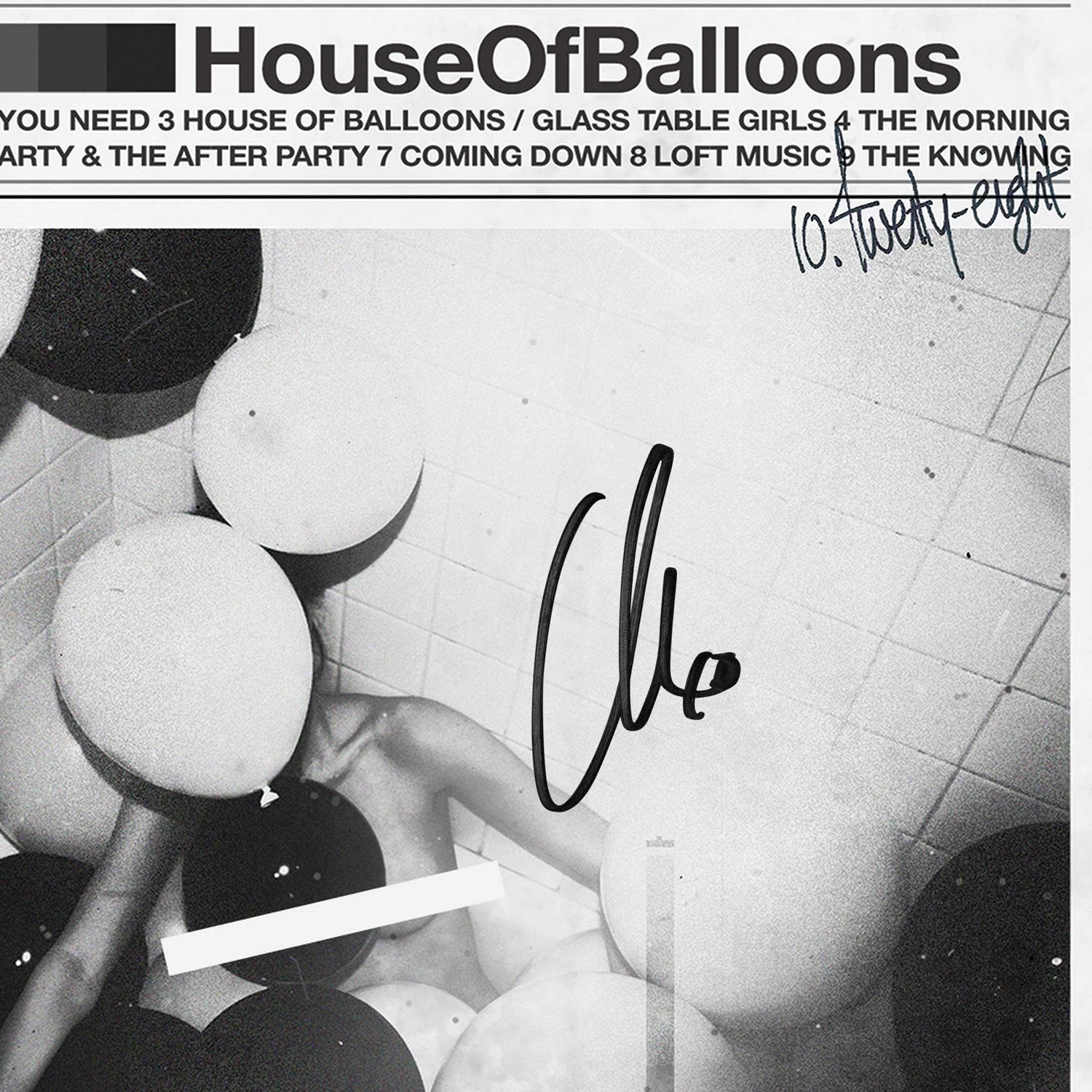 The Weeknd Ballons Poster