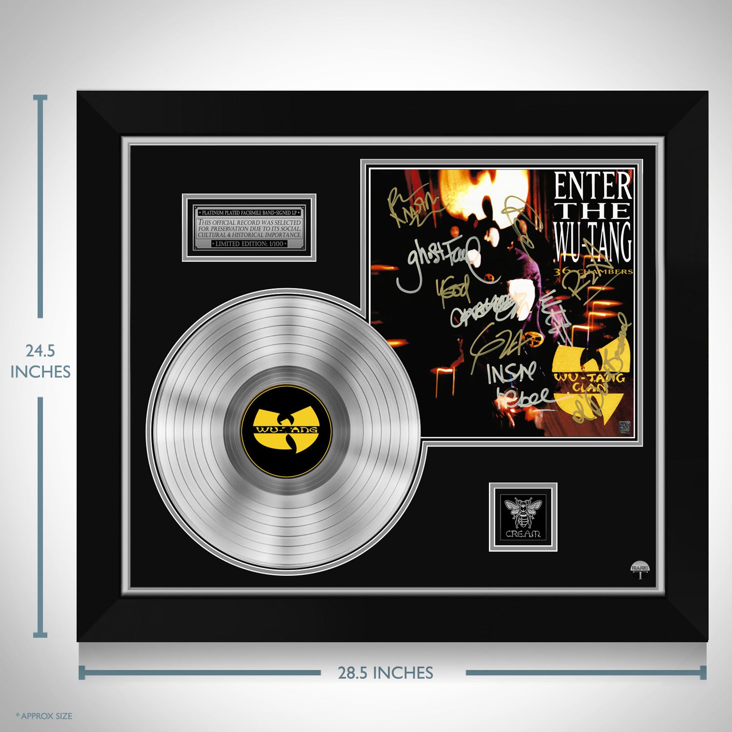 Wu-Tang Clan - 36 Chambers Platinum LP Limited Signature Edition